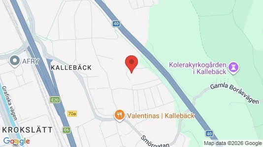 Lägenheter att hyra i Örgryte-Härlanda - kort over placeringen