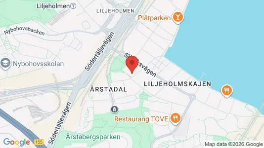 Lägenheter att hyra i Södermalm - kort over placeringen