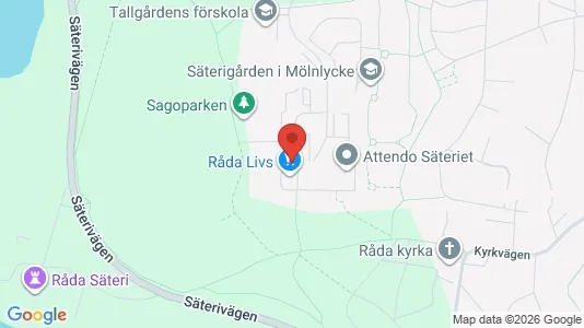 Lägenheter att hyra i Härryda - kort over placeringen