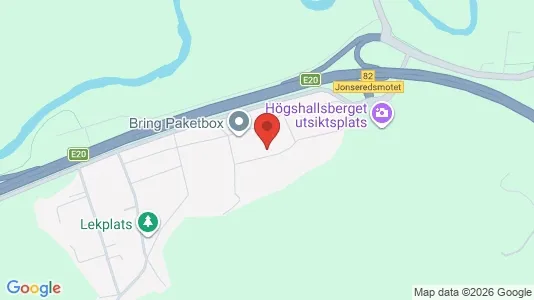 Lägenheter att hyra i Partille - kort over placeringen