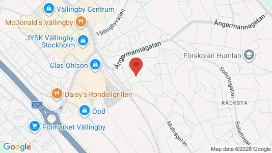 Lägenheter att hyra i Västerort - kort over placeringen