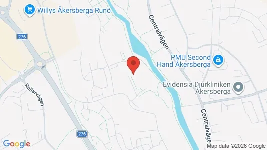 Lägenheter att hyra i Österåker - kort over placeringen