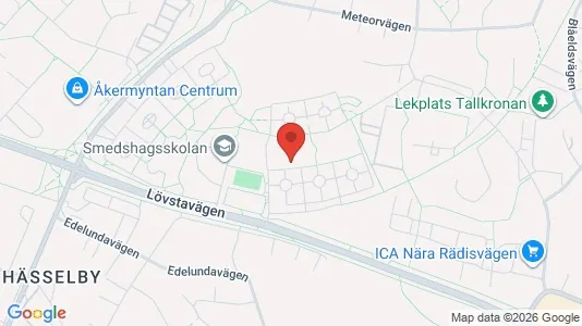 Lägenheter att hyra i Västerort - kort over placeringen