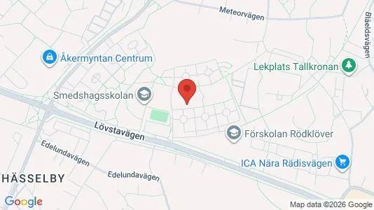 Lägenheter att hyra i Västerort - kort over placeringen