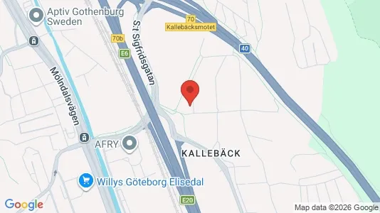 Lägenheter att hyra i Örgryte-Härlanda - kort over placeringen