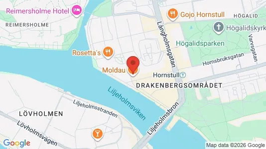 Lägenheter att hyra i Södermalm - kort over placeringen