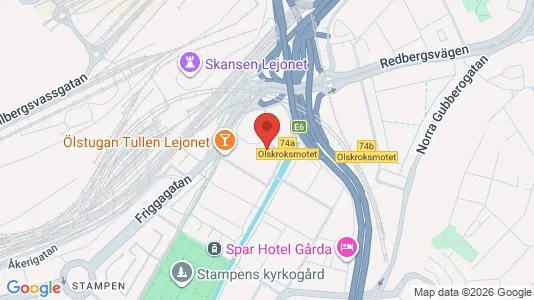 Lägenheter att hyra i Örgryte-Härlanda - kort over placeringen