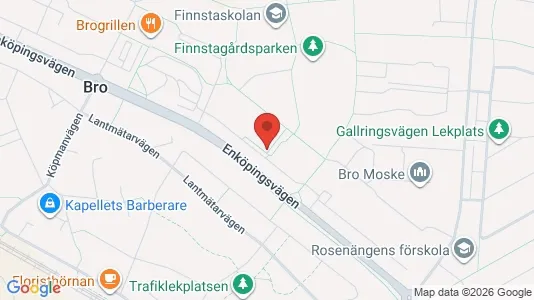 Lägenheter att hyra i Upplands-Bro - kort over placeringen
