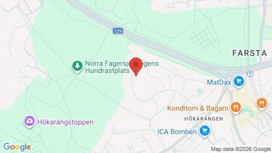 Lägenheter att hyra i Söderort - kort over placeringen