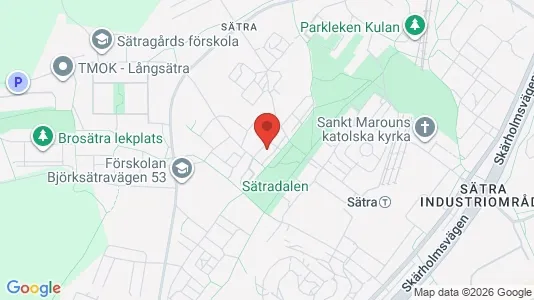 Lägenheter att hyra i Söderort - kort over placeringen