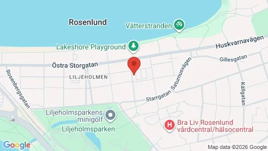 Lägenheter att hyra i Jönköping - kort over placeringen