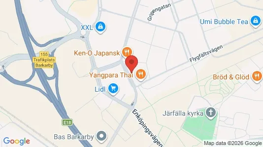 Lägenheter att hyra i Järfälla - kort over placeringen