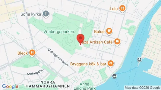 Lägenheter att hyra i Södermalm - kort over placeringen