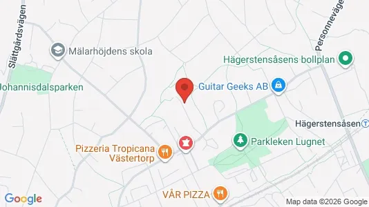 Lägenheter att hyra i Söderort - kort over placeringen