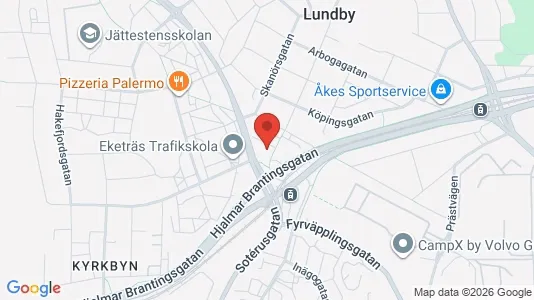 Lägenheter att hyra i Västra hisingen - kort over placeringen