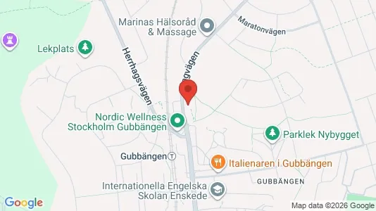 Lägenheter att hyra i Söderort - kort over placeringen