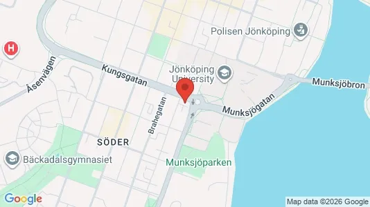Lägenheter att hyra i Jönköping - kort over placeringen