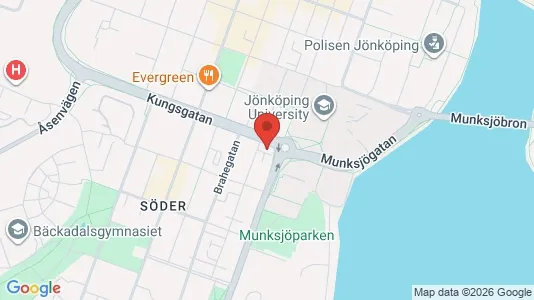 Lägenheter att hyra i Jönköping - kort over placeringen