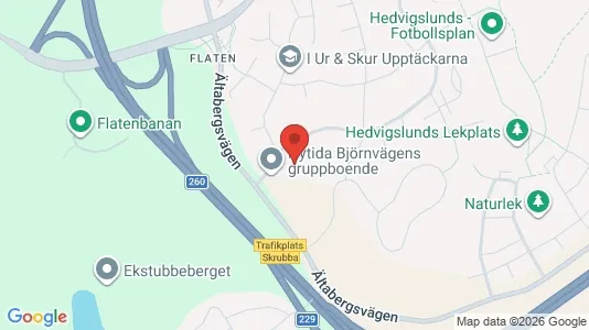 Lägenheter att hyra i Nacka - kort over placeringen