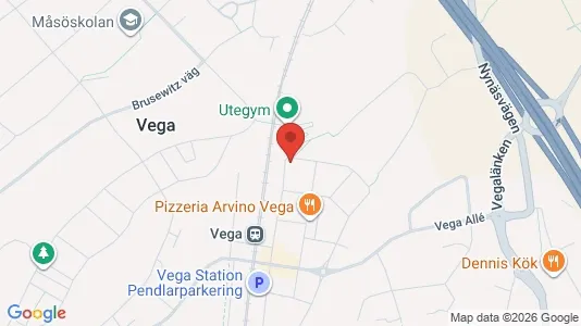 Lägenheter att hyra i Haninge - kort over placeringen