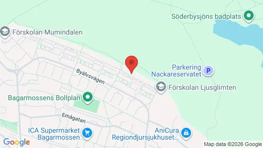 Lägenheter att hyra i Söderort - kort over placeringen