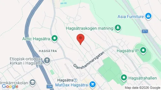 Lägenheter att hyra i Söderort - kort over placeringen