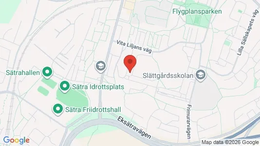 Lägenheter att hyra i Söderort - kort over placeringen