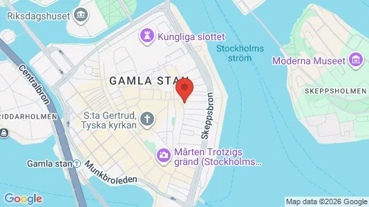 Lägenheter att hyra i Stockholm Innerstad - kort over placeringen