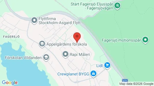 Lägenheter att hyra i Söderort - kort over placeringen