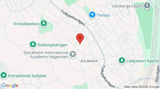Lägenheter att hyra i Söderort - kort over placeringen
