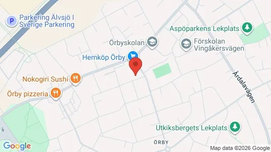 Lägenheter att hyra i Söderort - kort over placeringen