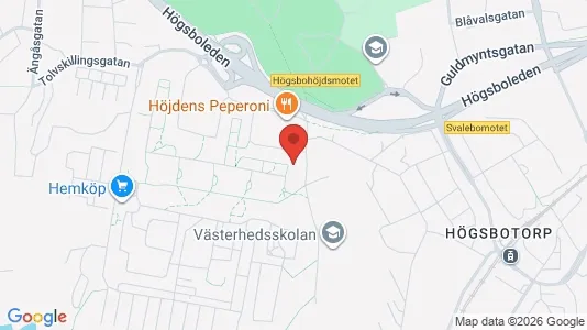Lägenheter att hyra i Majorna-Linné - kort over placeringen