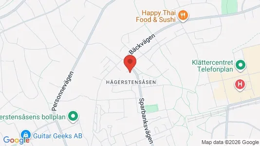 Lägenheter att hyra i Söderort - kort over placeringen