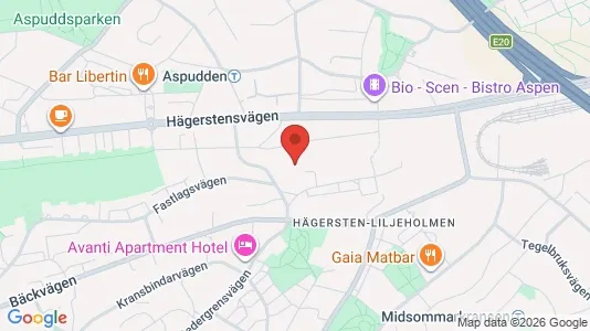 Lägenheter att hyra i Söderort - kort over placeringen