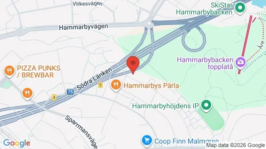 Lägenheter att hyra i Söderort - kort over placeringen
