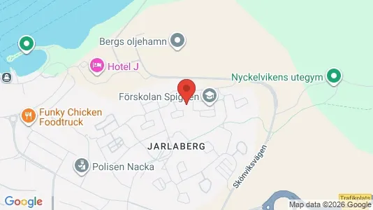 Lägenheter att hyra i Lidingö - kort over placeringen