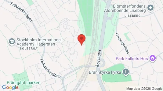 Lägenheter att hyra i Söderort - kort over placeringen
