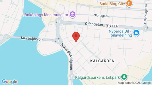Lägenheter att hyra i Jönköping - kort over placeringen
