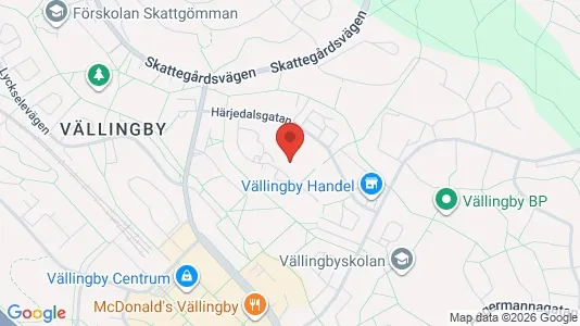 Lägenheter att hyra i Västerort - kort over placeringen