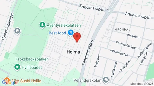 Lägenheter att hyra i Fosie - kort over placeringen