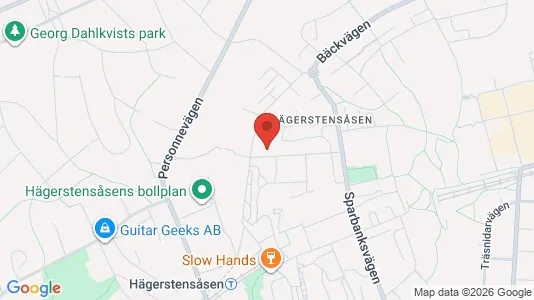 Lägenheter att hyra i Söderort - kort over placeringen