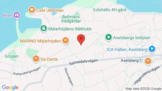 Lägenheter att hyra i Söderort - kort over placeringen