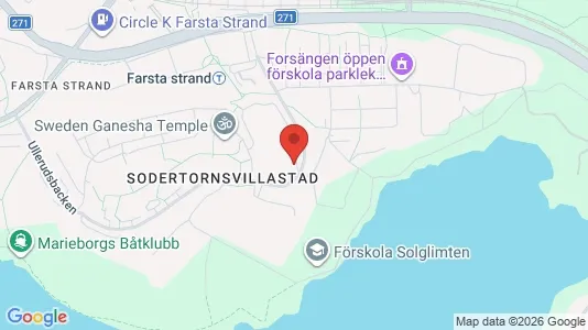 Lägenheter att hyra i Söderort - kort over placeringen