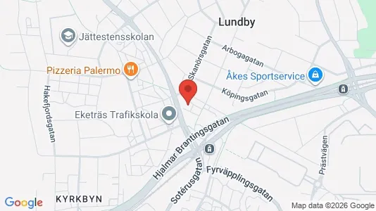 Lägenheter att hyra i Västra hisingen - kort over placeringen