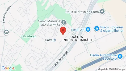 Lägenheter att hyra i Söderort - kort over placeringen