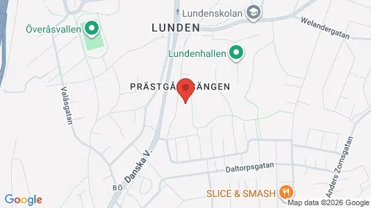 Lägenheter att hyra i Örgryte-Härlanda - kort over placeringen