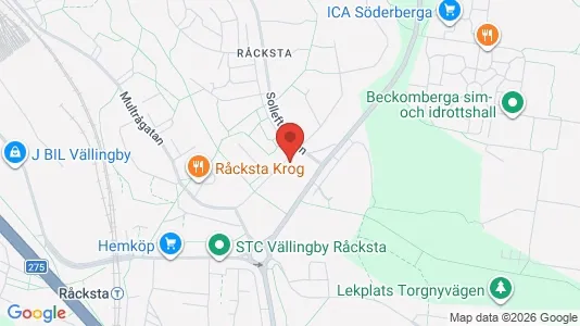 Lägenheter att hyra i Västerort - kort over placeringen