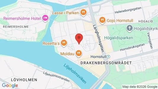 Lägenheter att hyra i Södermalm - kort over placeringen