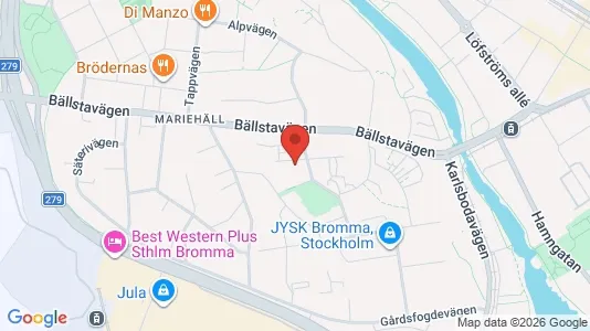 Lägenheter att hyra i Västerort - kort over placeringen