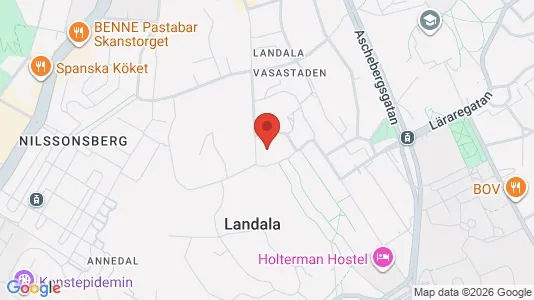 Lägenheter att hyra i Göteborg Centrum - kort over placeringen